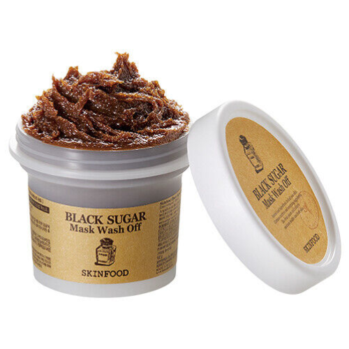سكن فود - قناع الوجه بالسكر الأسود 100 غرام