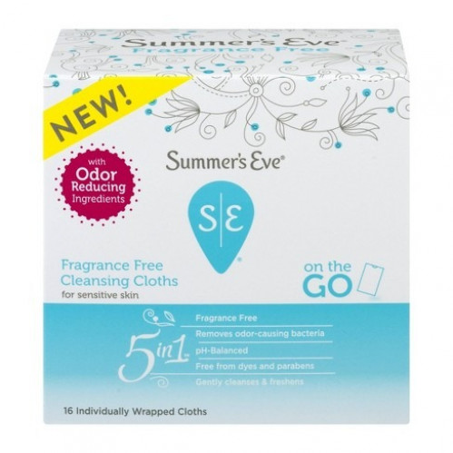 سمرز ايف - مسحات مبللة خالية من العطر 16 قطعة قماشية