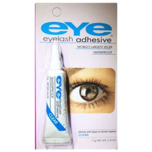 صمغ لاصق للرموش الصناعية شفاف اللون من اي
