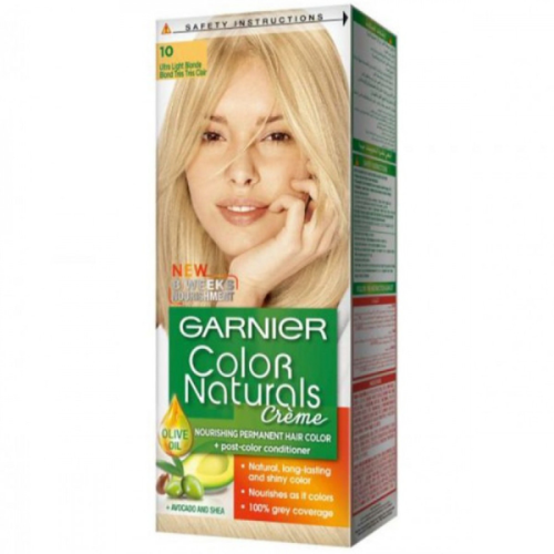 صبغة كولور ناتشرلز أشقر  ثلجي فاتح 10  من غارنييه