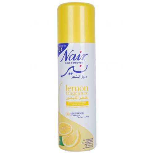 بخاخ مزيل الشعر بعطر الليمون من نير 200 مل