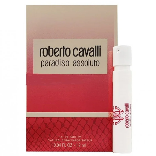 عينة عطر روبرتو كفالي بارادايسو اسولوتو الاحمر او دو بارفيوم 1.2مل