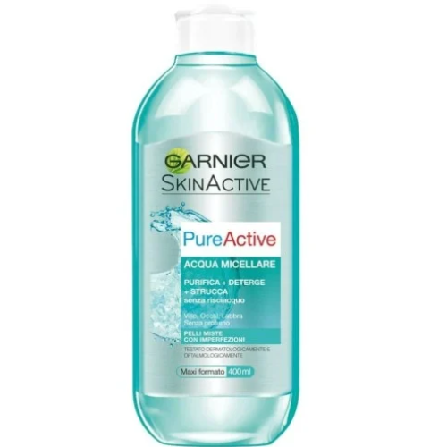 ماء ميسيلار بيور أكتيف لإزالة المكياج من غارنييه  400مل