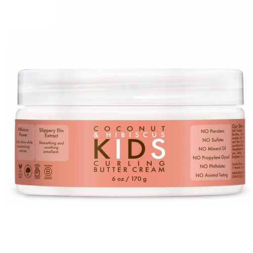 شيا مويستشر - كريم مرطب لتجعيد الشعر للاطفال بجوز الهند والكركديه 170  جرام