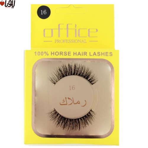 رموش شعر طبيعي ملاك 16 من أوفيس