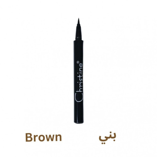 قلم كحل سائل من كرستين - بني