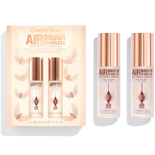 شارلوت تيلبوري - مجموعة بخاخ مثبت للمكياج من قطعتين 34 مل