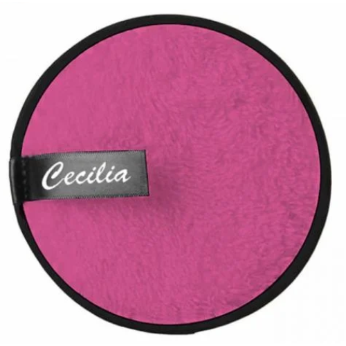 منشفة إزالة المكياج بلون زهري  من سيسليا