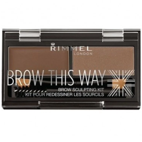 ريميل لندن - مجموعة رسم الحواجب براو ذيس واي MEDIUM BROWN 002