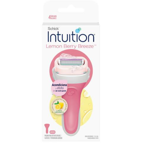 شيك انتويشن - شفرة حلاقة بخلاصة برغوة الليمون