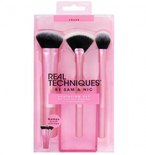 ريل تكنيك مجموعة فرش الكونتور والهاي لايتر