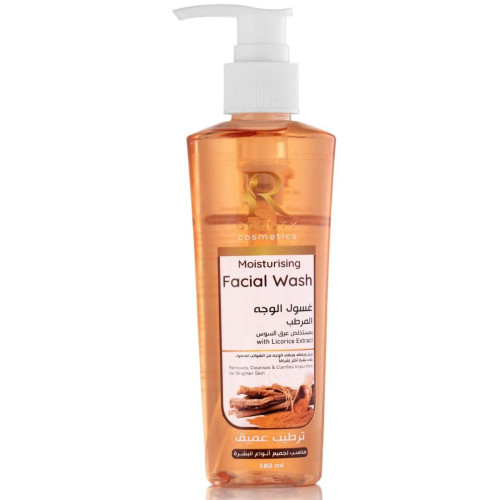 ار بيوتي - غسول الوجه المرطب بمستخلص عرق السوس 180 مل