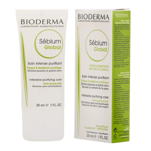 بيوديرما - كريم سيبيوم جلوبال لحب الشباب  30 مل