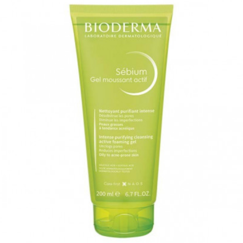 بيوديرما - جل منظف مثالي للبشرة الدهنية وحب الشباب 200 مل