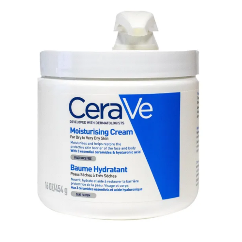 سيرافي - كريم يومي مرطب للوجه والجسم للبشرة الجافة 454 غرام