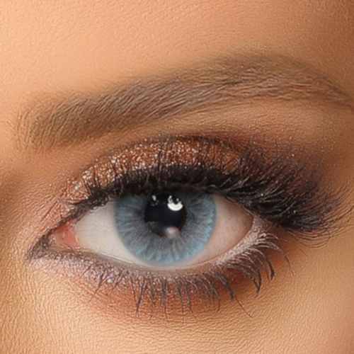 عدسات تريبل أر - بوبلي أزرق