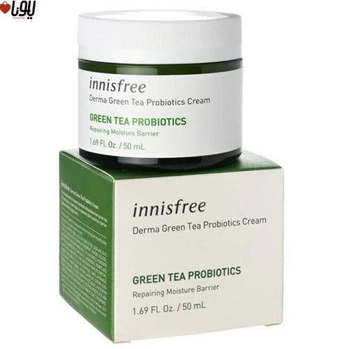 كريم البروبيوتيك للوجه بالشاي الأخضر من انيسفري 50 مل