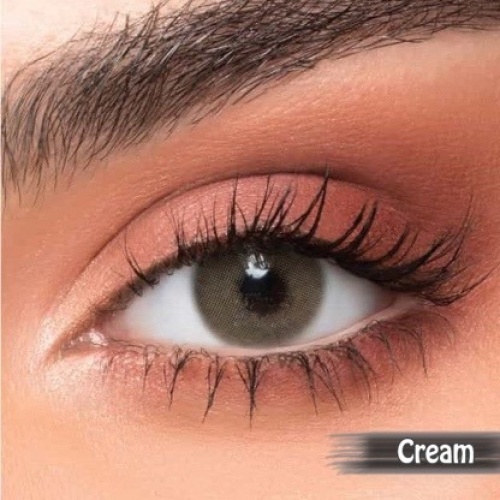 عدسات نيو لنس - CREAM