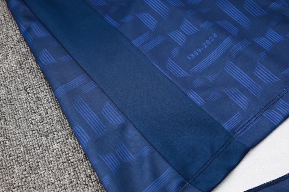 طقم تدريب شتوي برشلونة 2024-2025 كحلي