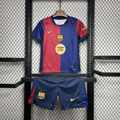 طقم برشلونة الاساسي 2024-2025 اطفال