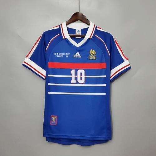 طقم منتخب فرنسا الازرق موسم 1998