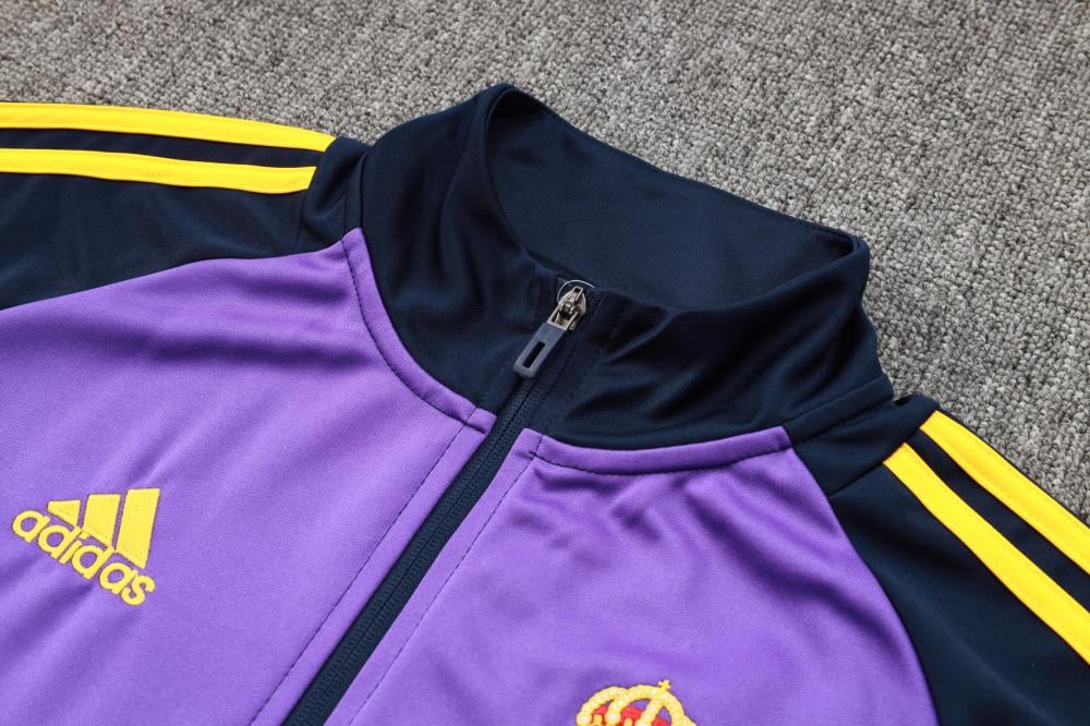 طقم تدريب شتوي ريال مدريد 2024-2025 بنفسجي