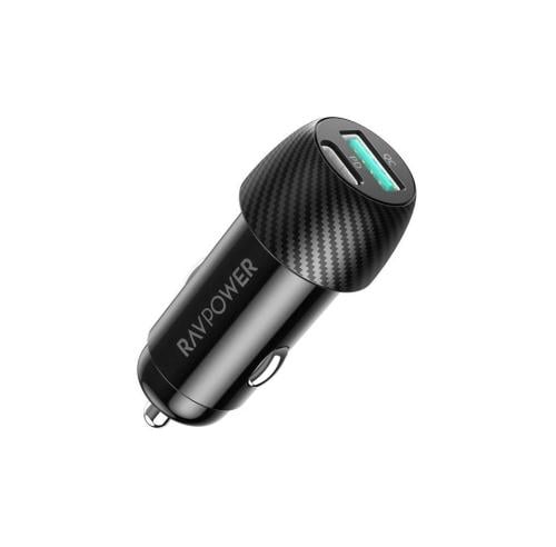 شاحن سيارة راف باور بايونير 49 واط بمنفذ USB-C ومن...