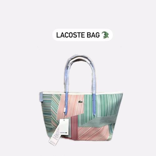 Lacoste bag ملونه