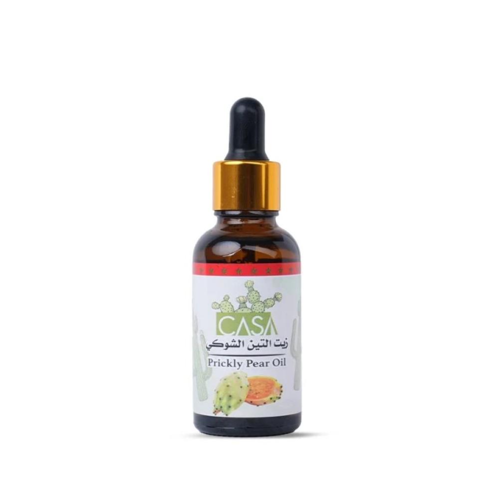 زيت التين الشوكي الطبيعي لبشرة مشدودة ومشرقة من كازا 30مل
