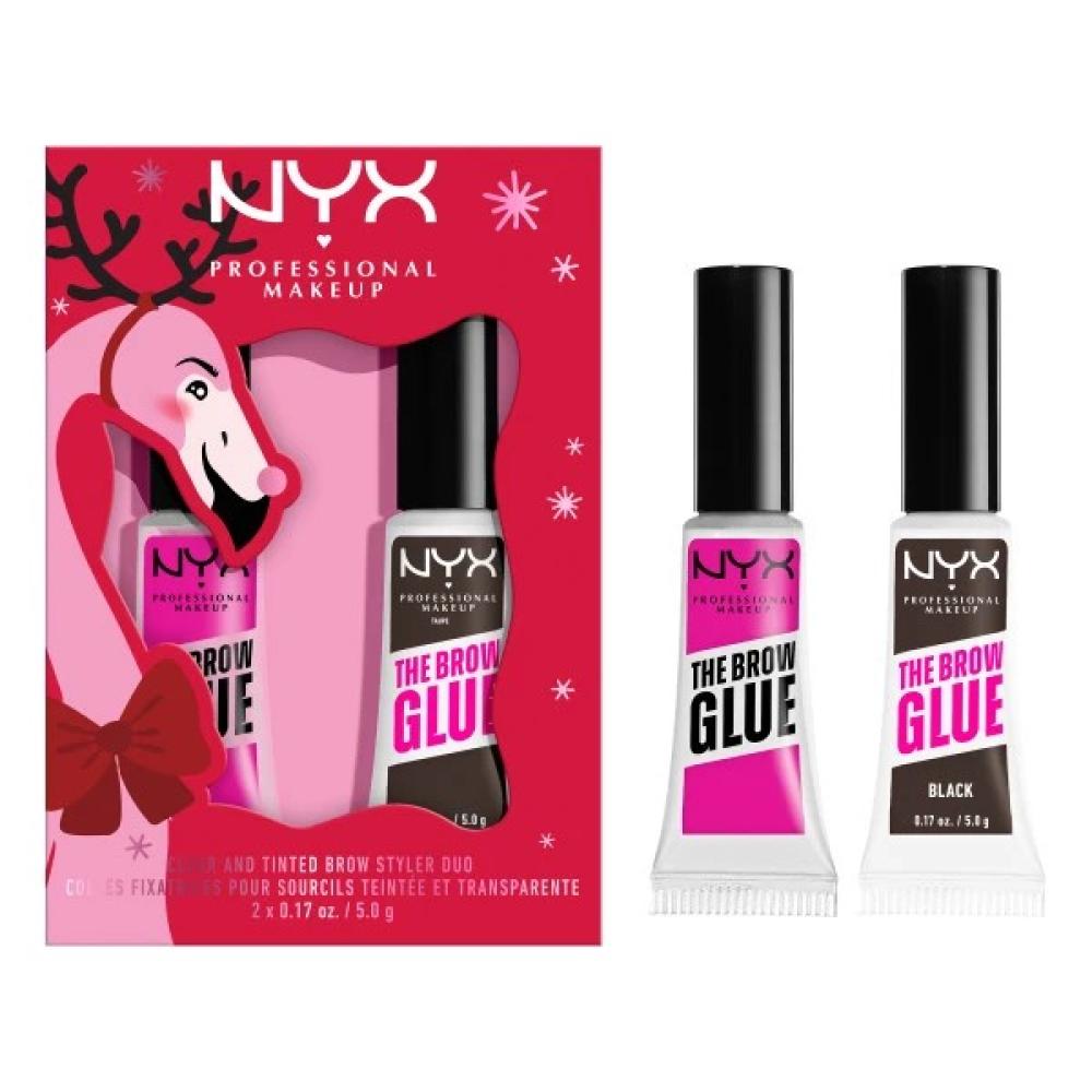 ان واي اكس قلم تحديد وتصفيف الحواجب الشفاف والملوان