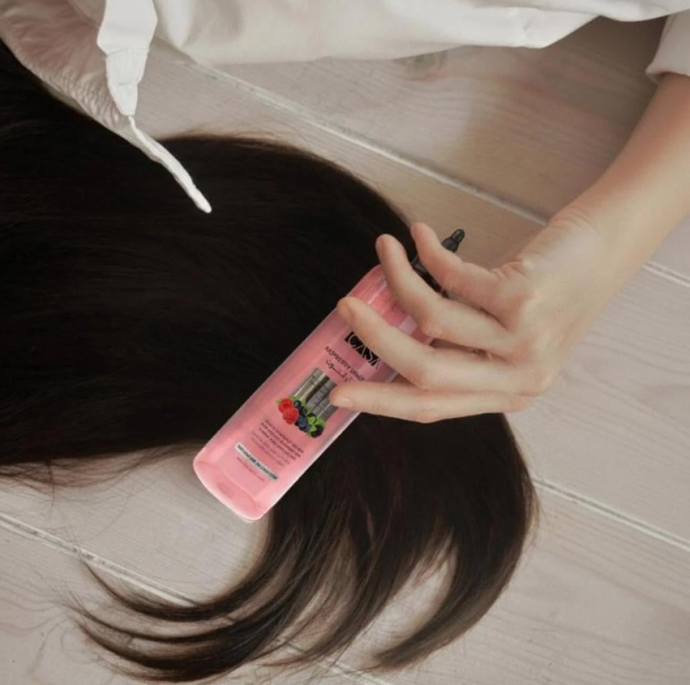 خل التوت الطبيعي من كازا يقضي على القشرة ويمنح شعرك نعومة ولمعان 400مل