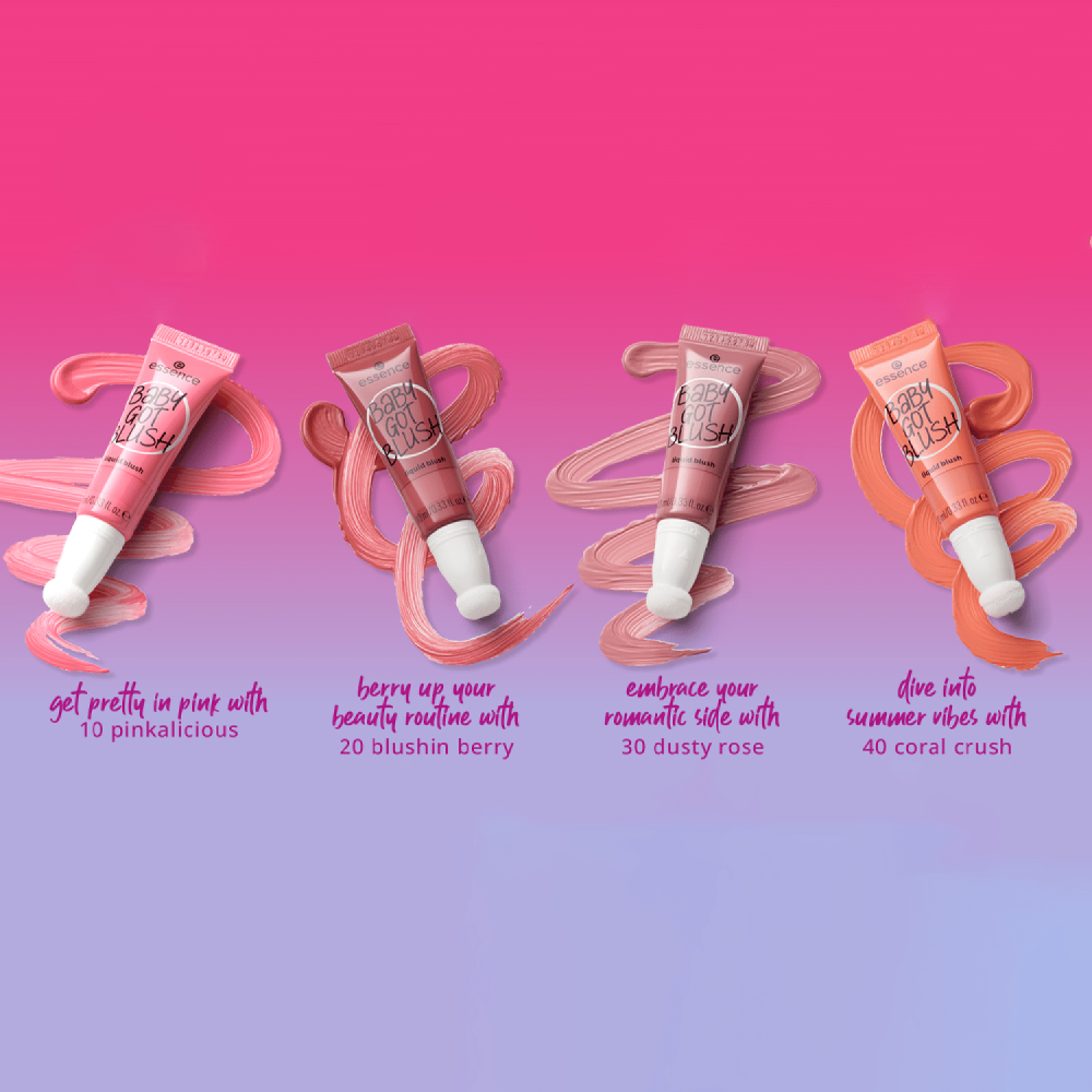 ايسنس أحمر خدود سائل بيبي جوت بلاشر 20