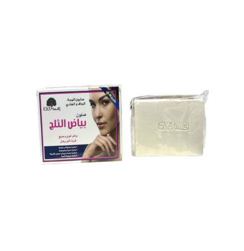اكسا صابون بياض الثلج 100غ
