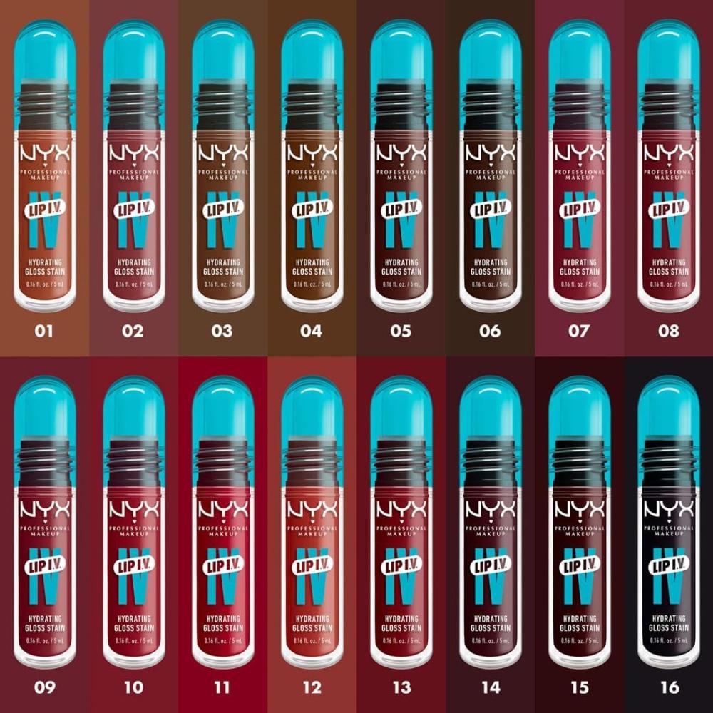 ملمع شفاة جلوس من ان واي اكس -10-Berry Thirsty