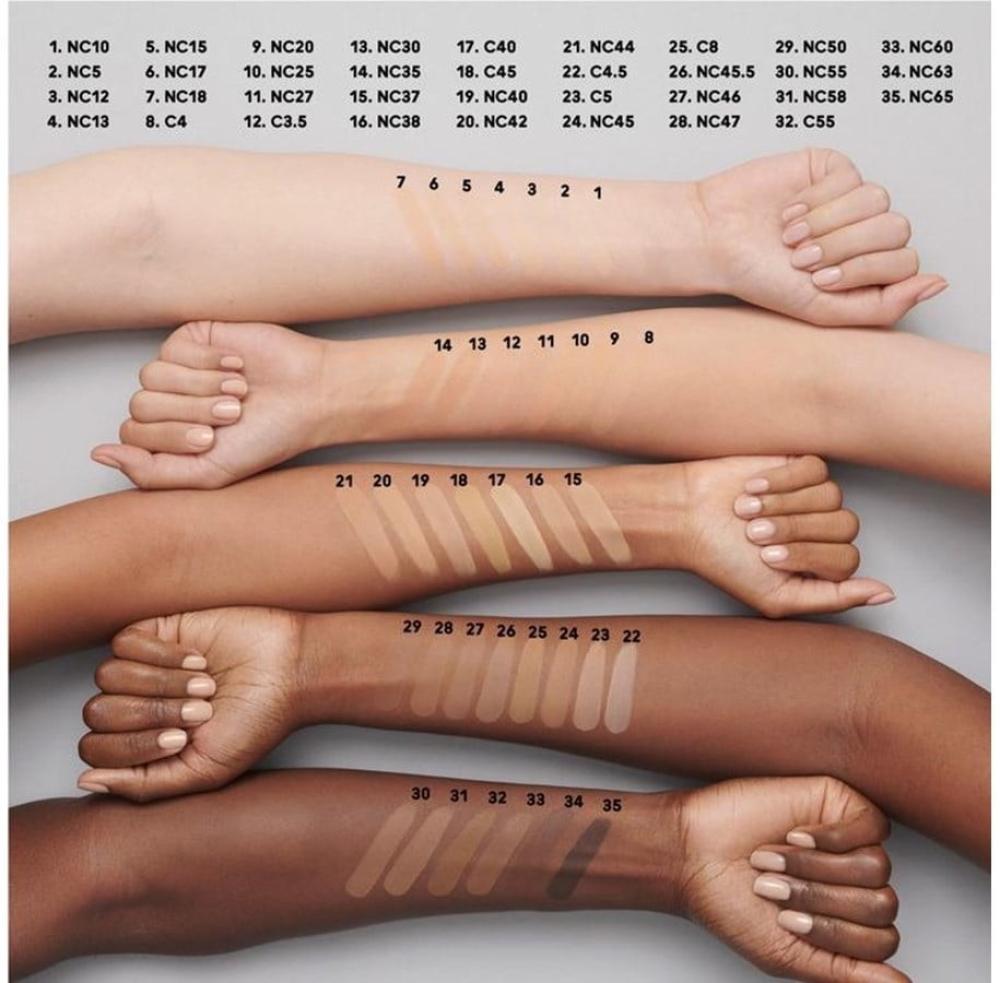 ماك كريم أساس NC30  ستوديو فكس +SPF15 سائل -30مل