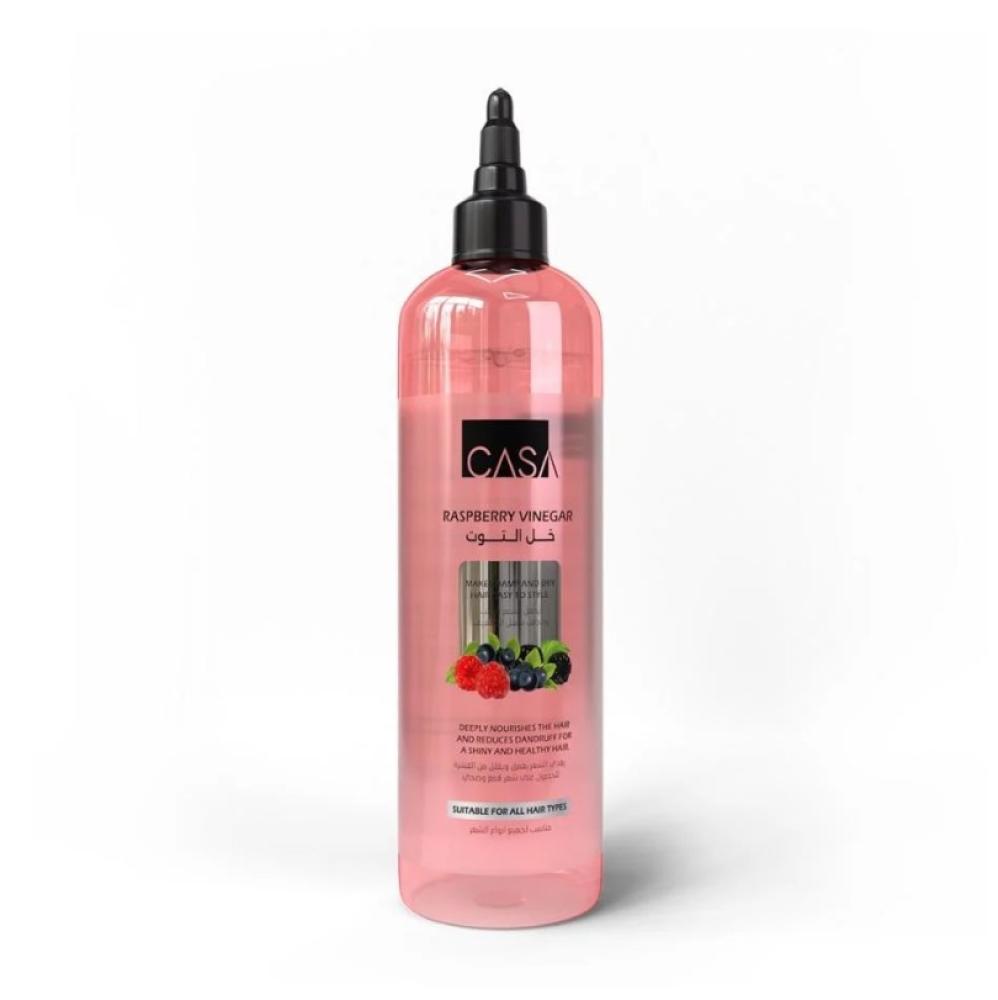 خل التوت الطبيعي من كازا يقضي على القشرة ويمنح شعرك نعومة ولمعان 400مل
