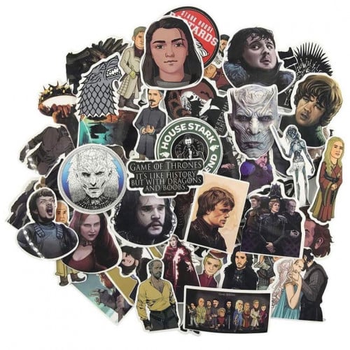 مجموعة ملصقات Game of Thrones