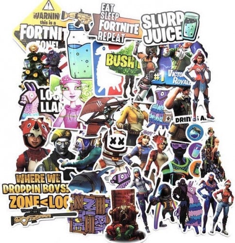 مجموعة ملصقات FORTNITE