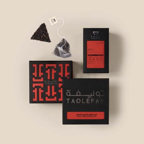 شاي الفطور الإنجليزي العضوي