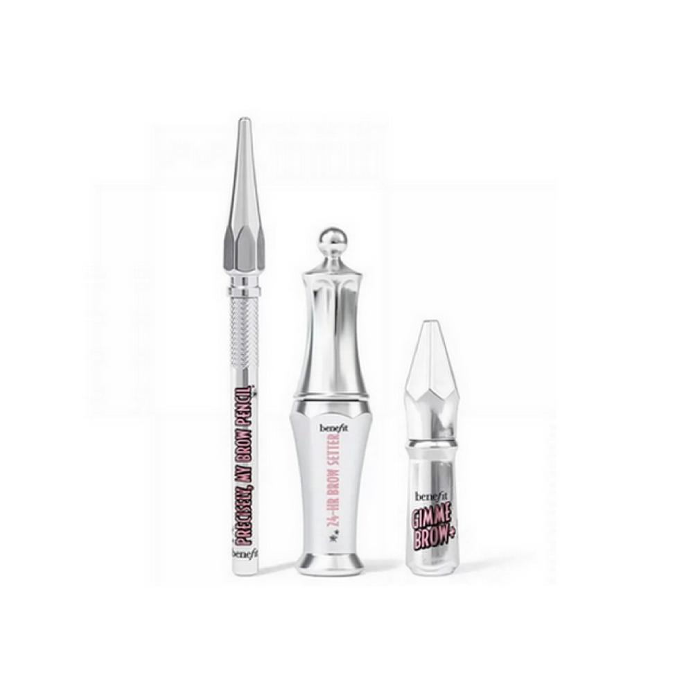 楽天 送料無料にならない Benefit Lil Brow Loves Eyebrow Pencil and Gel Set - Black バッグ