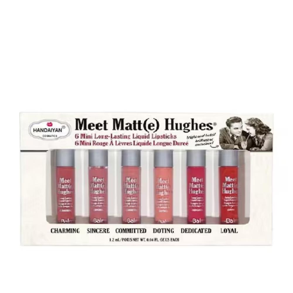 Handian Meet Matte Hughes Lipstick Set Multi Color - 03