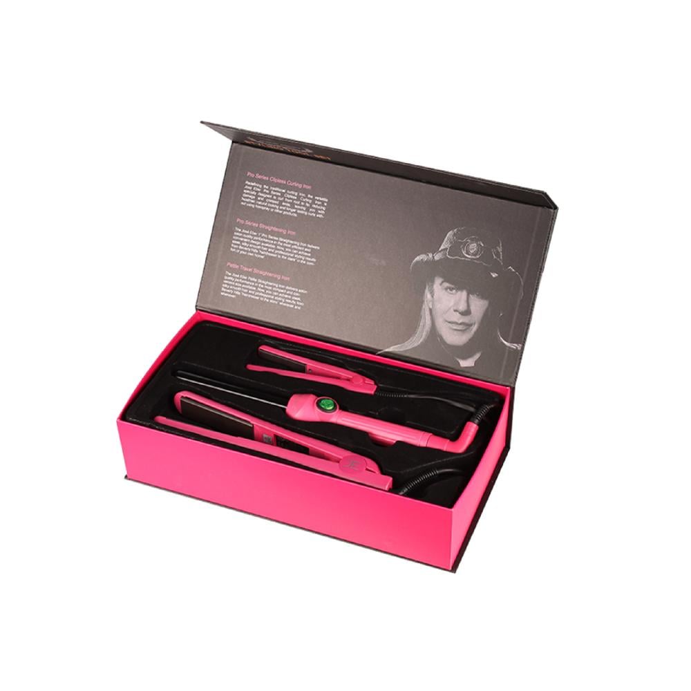 مجموعة تصفيف الشعر من جوسي ايبر - 25 ملم - وردي