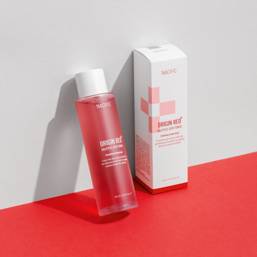 تونر اوريجين ريد بحمض الساليسيليك من ناسيفيك - 150 مل