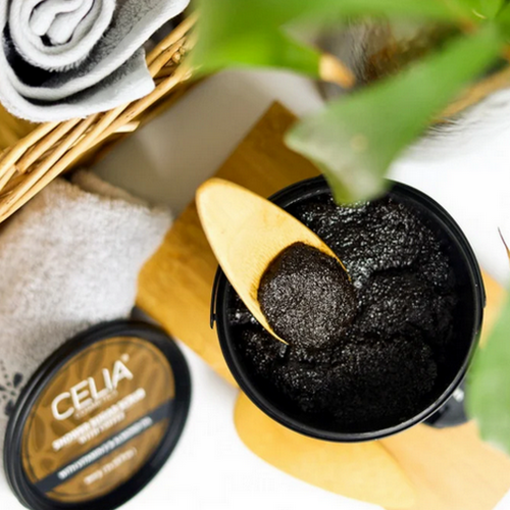 مقشر سكر رغوي بالقهوة من سيليا - 600غ