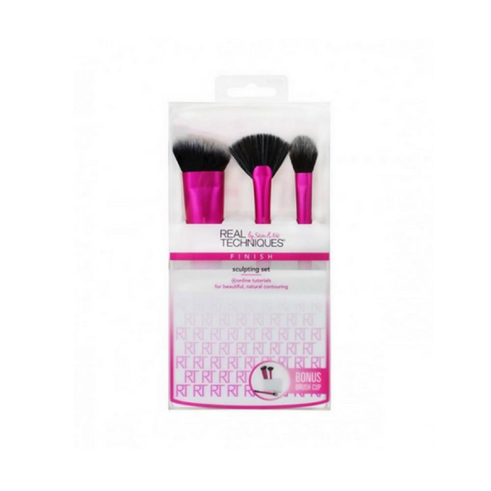 مجموعة فرش  تحديد الوجه من ريل تكنيك - 3قطع