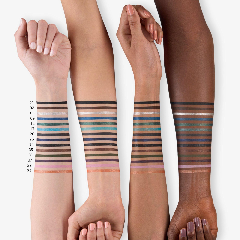 قلم كحل تحديد العين لونج لاستنج من ايسنس - 34 sparkling black