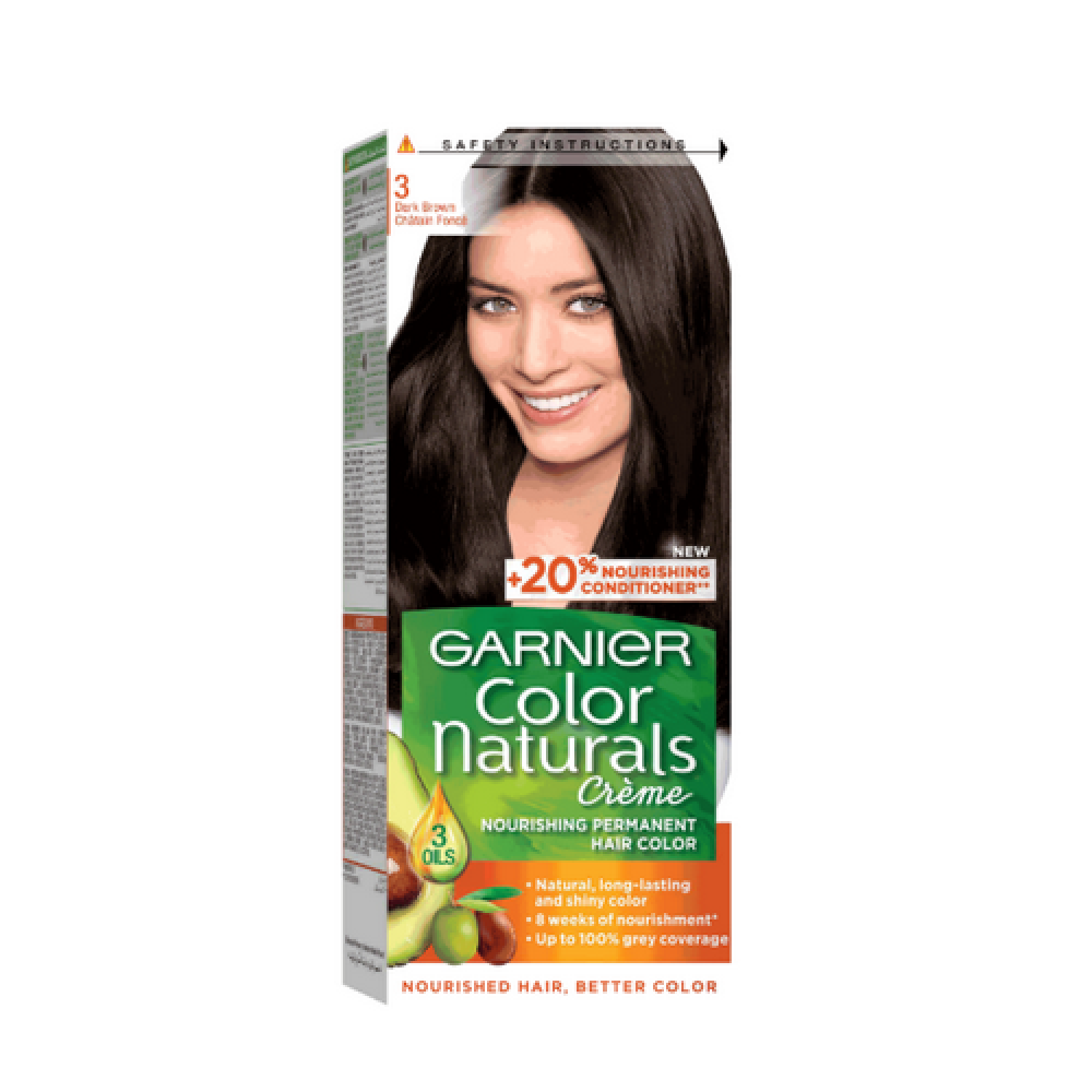 صبغة كولور ناتشرلز  كريم من غارنييه - بني غامق 3