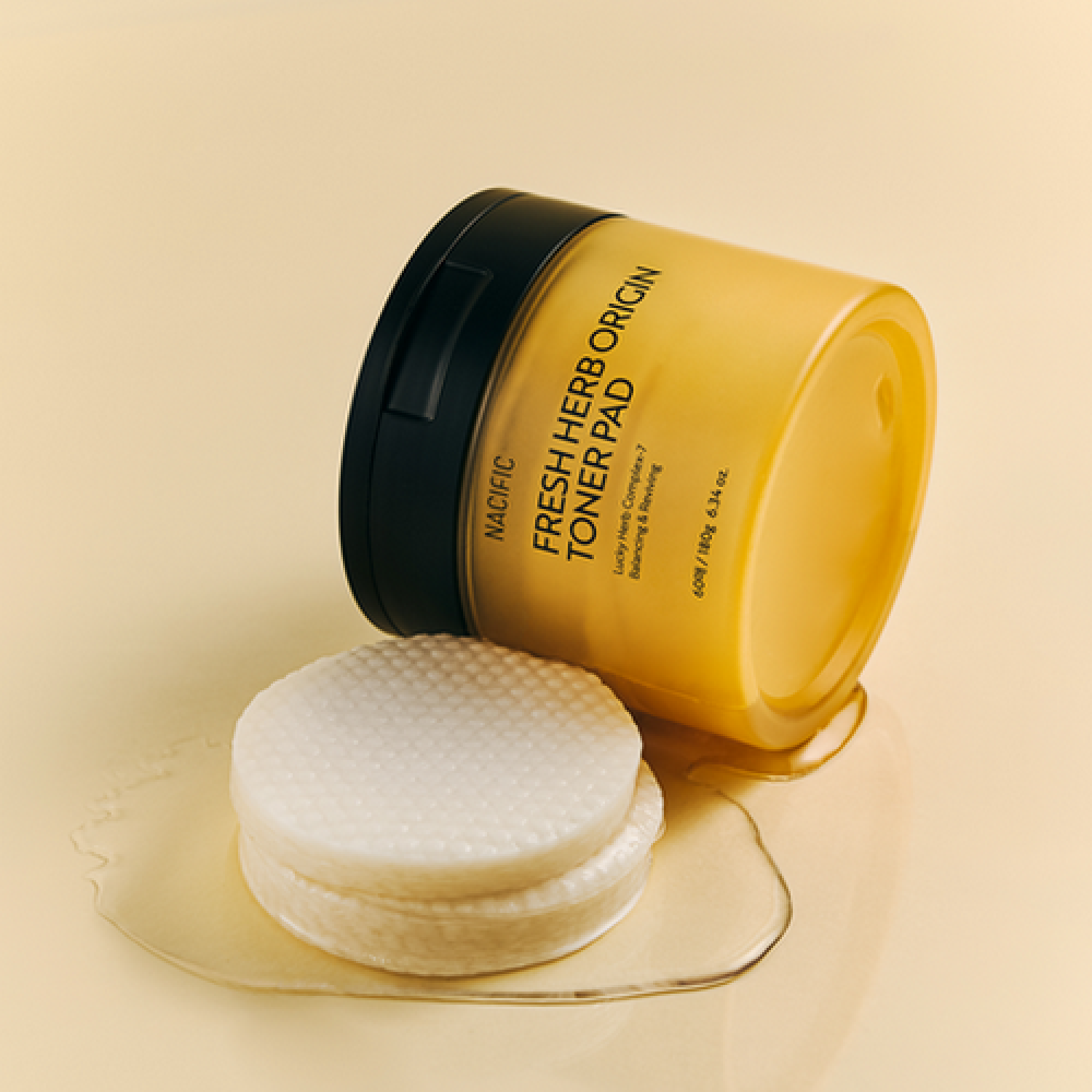 مسحات تونر فریش هیرب اوریجین من ناسيفيك - 60 مسحه