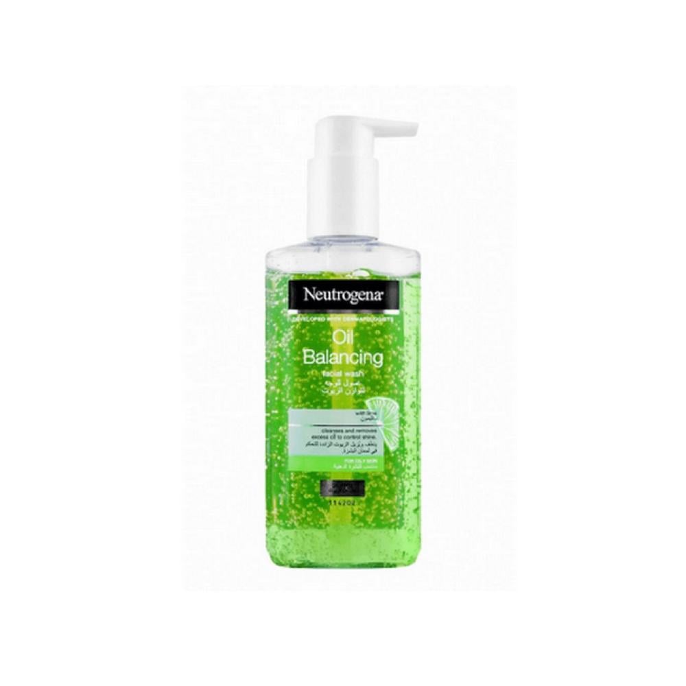 Neutrogena Oil Balancing Face Wash with Lemon - 200ml - متجر