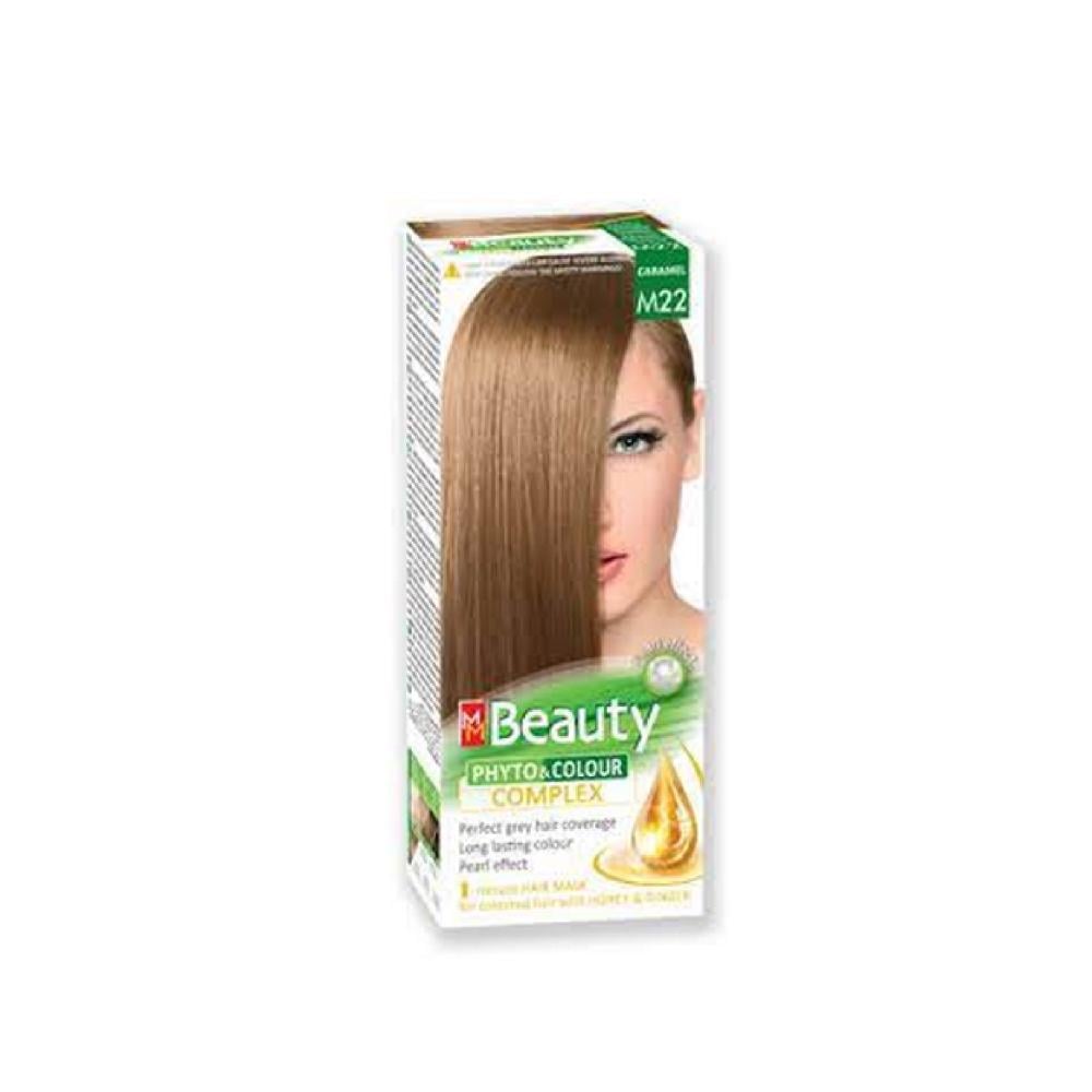 M-Beauty Phyto and Color Complex Hair Dye - M22 Caramel
